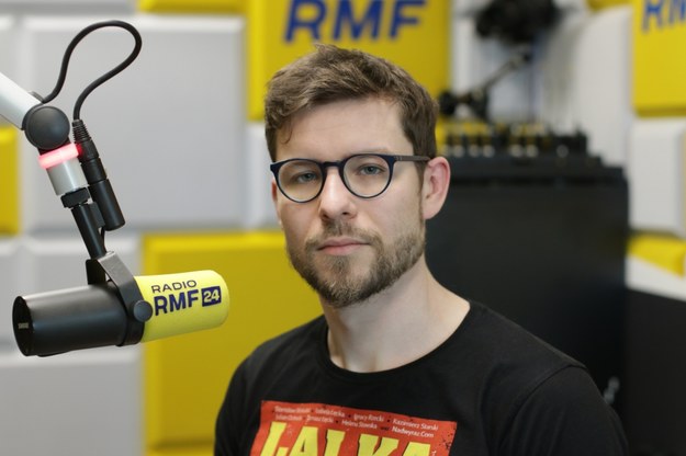 Maciej Makselon był gościem Radia RMF24 /Karolina Bereza, RMF FM