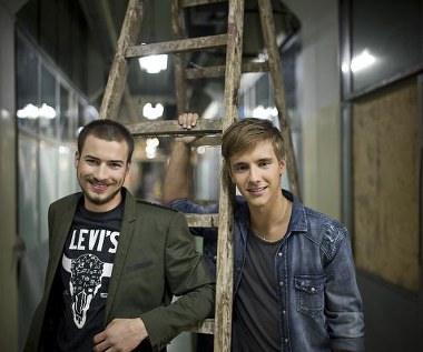 Maciej Musiał i Jasiek Mela wzięli udział w specjalnej sesji zdjęciowej, fot. Krzysztof Dubiel