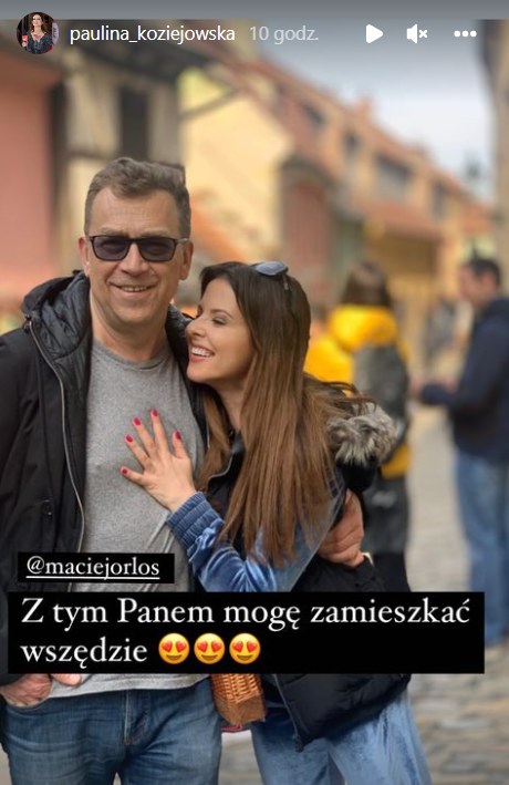 Maciej Orłoś i Paulina Koziejowska https://www.instagram.com/paulina_koziejowska/ /Instagram