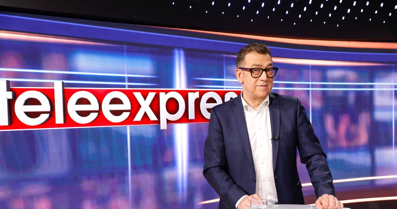 Maciej Orłoś w "Teleexpressie" /AKPA