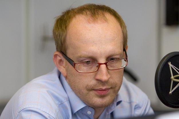 Maciej Reluga, główny ekonomista BZWBK. Fot. Krzysztof Jastrzębski /East News