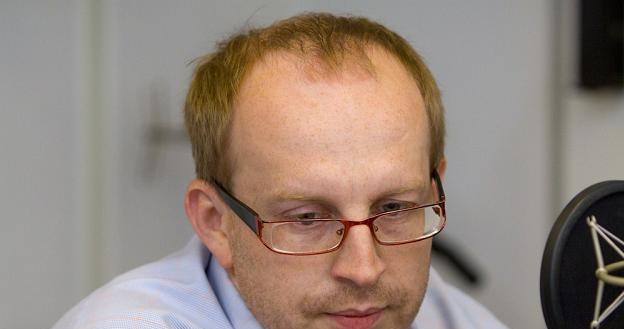 Maciej Reluga, główny ekonomista BZWBK. Fot. Krzysztof Jastrzębski /East News