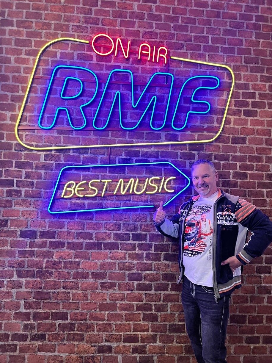 Maciej Serafin w siedzibie RMF FM /Tomasz Staniszewski /RMF FM