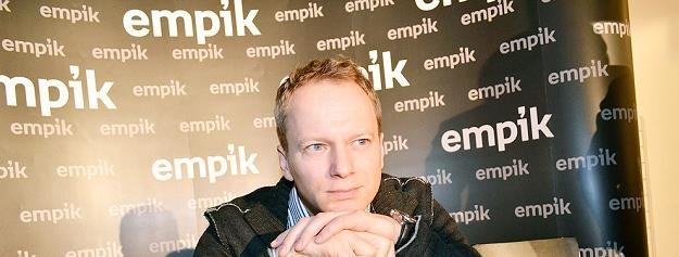 Maciej Stuhr podczas spotkania w Empiku /Informacja prasowa