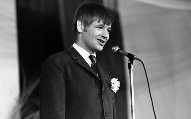 Maciej Zembaty w 1969 roku na festiwalu w Opolu /Agencja FORUM