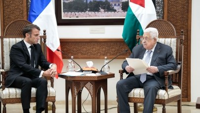 Macron chce państwa Palestyńskiego i ostrzega przed Hamasem