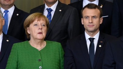 Macron i Merkel będą rozmawiać z Putinem o Syrii