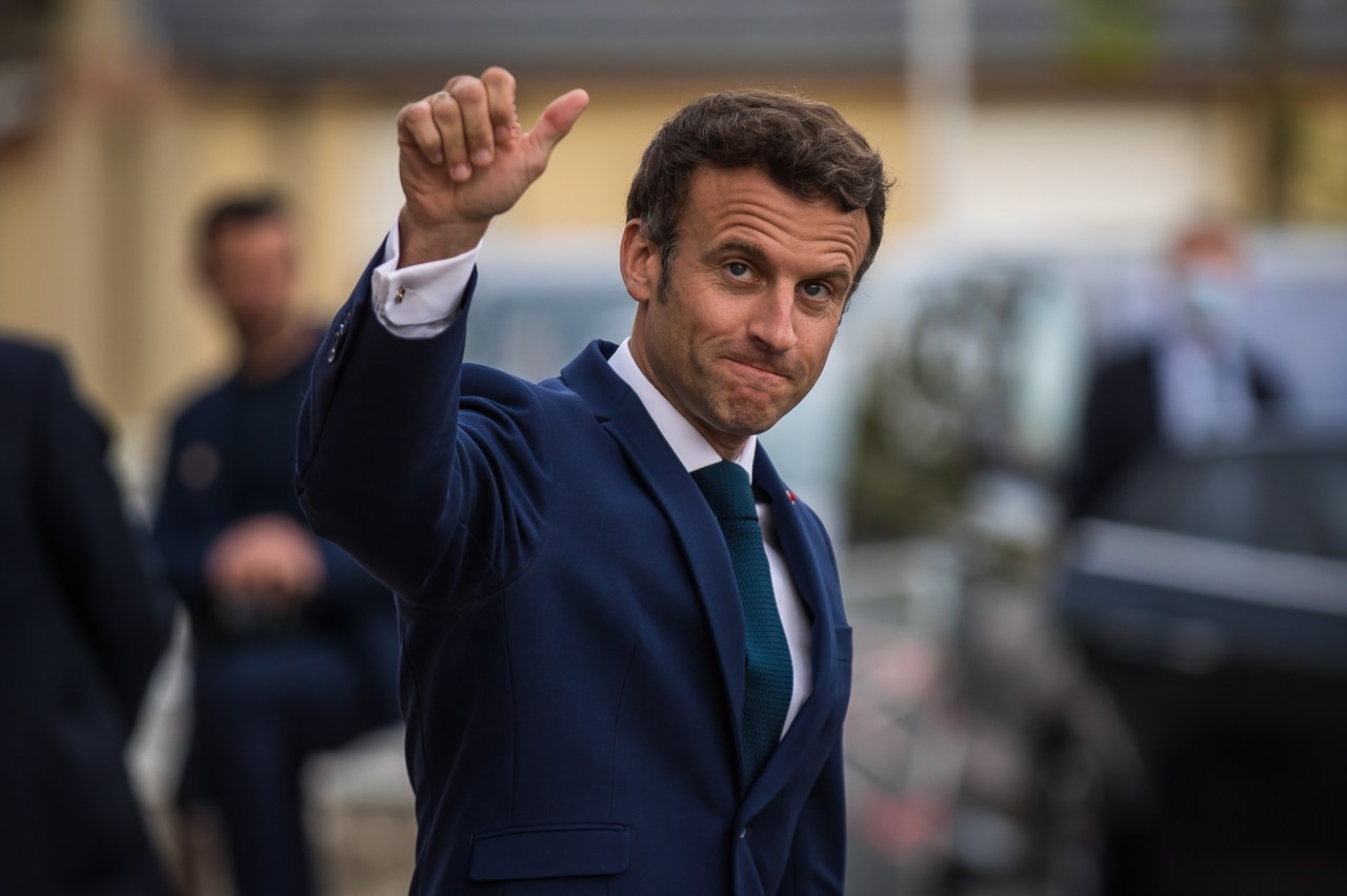 Macron i Zełenski rozmawiali o dostawach broni na Ukrainę