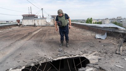 Macron i Zełenski rozmawiali o "rosyjskim terroryzmie nuklearnym"