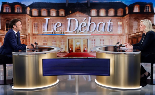 Macron kontra Le Pen. Debata przed II turą wyborów