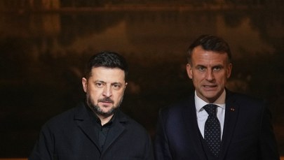 Macron ogłasza po rozmowach z Zełenskim. "Obecnie nie ma planu"