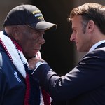 ​Macron podczas uroczystości w Normandii dziękował Ukrainie 