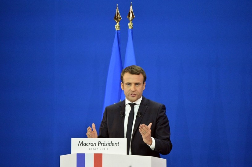 Macron podkreślił, że w ciągu trzech miesięcy po wybraniu go na prezydenta "podjęta zostanie decyzja w sprawie Polski" /Jose Rodriguez Xinhua /East News