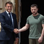 Macron rozmawiał z Zełenskim. Padła obietnica nowych sankcji