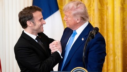 Macron uderzony przez żonę. Trump komentuje i radzi