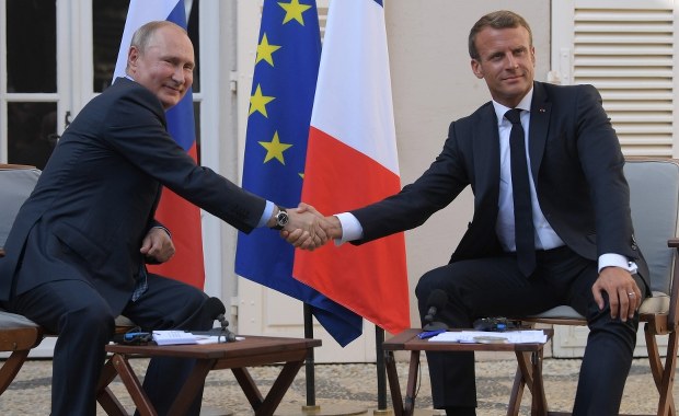 ​Macron: Wierzymy w Europę od Lizbony do Władywostoku