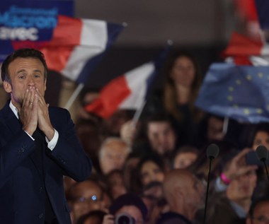Macron wygrywa, nowy dołek na euro