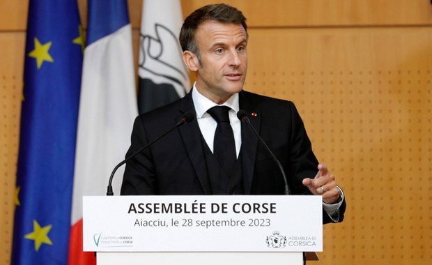 Macron zapowiedział autonomię Korsyki