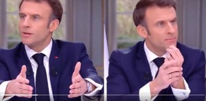 Macron zdjął "luksusowy" zegarek podczas wywiadu. Widzowie wszystko zauważyli 