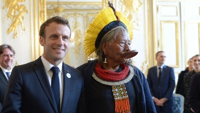 Macron zdzwonił się z wodzem Kayapó. Rozmowy tuż przed COP30