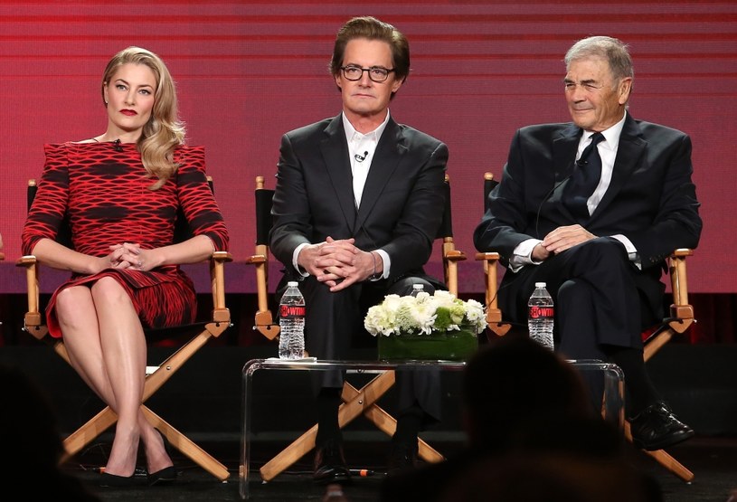 Madchen Amick, Kyle MacLachlan i Robert Forster /Frederick M. Brown /Getty Images