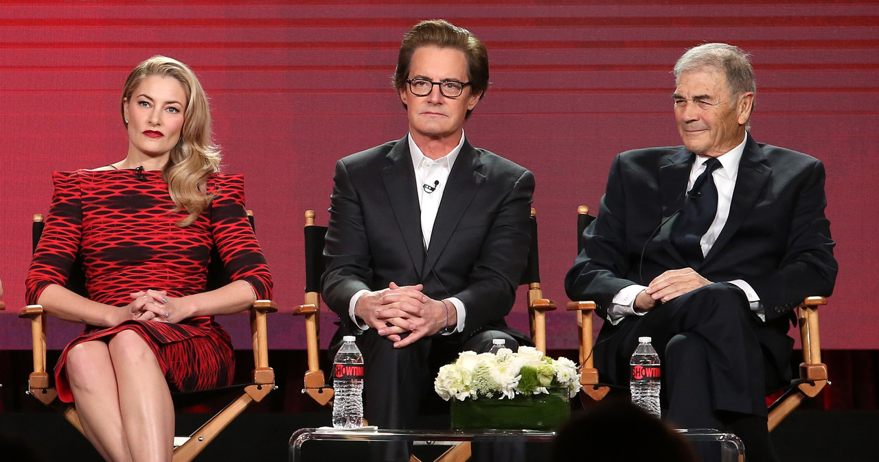 Madchen Amick, Kyle MacLachlan i Robert Forster /Frederick M. Brown /Getty Images