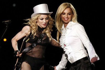 Madonna i Britney Spears fot. Kevin Winter /Getty Images/Flash Press Media