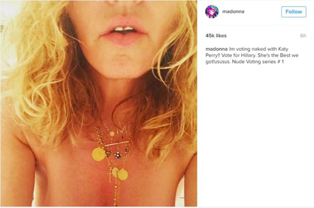 Madonna na Instagramie /
