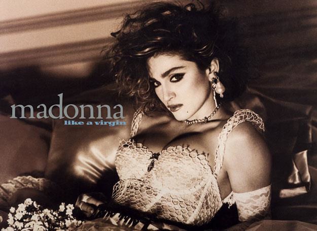 Madonna na okładce "Like a Virgin" /