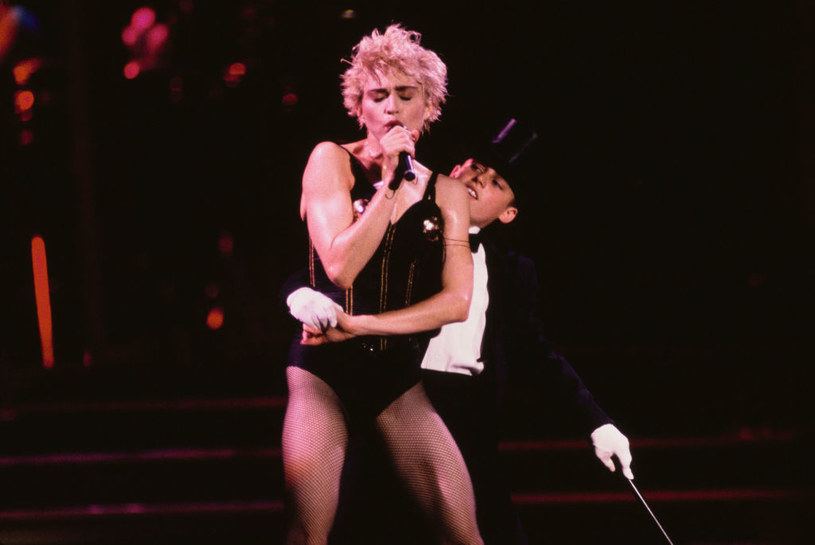 Madonna podczas występu w 1987 roku /Vinnie Zuffante/Michael Ochs Archives/Getty Images /Getty Images