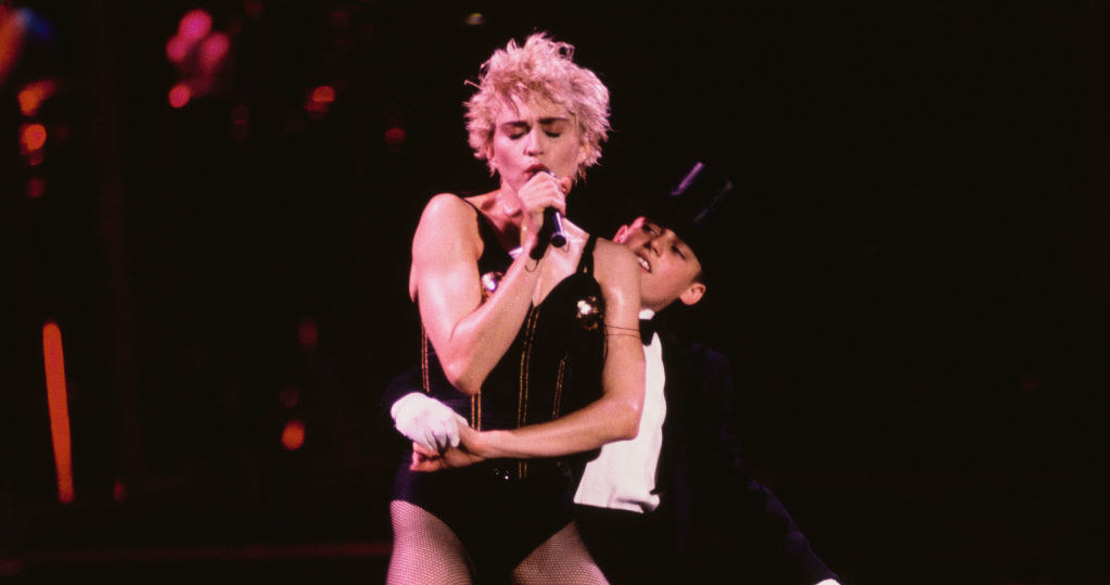 Madonna podczas występu w 1987 roku /Vinnie Zuffante/Michael Ochs Archives/Getty Images /Getty Images