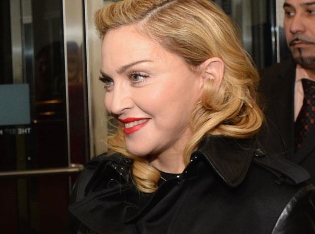 Madonna pracuje nawet podczas seansów filmowych fot. Dimitrios Kambouris /Getty Images/Flash Press Media