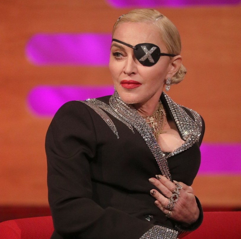 Madonna promując ostatni album pojawiała się z zasłoniętym okiem / Isabel Infantes/PA Images /Getty Images