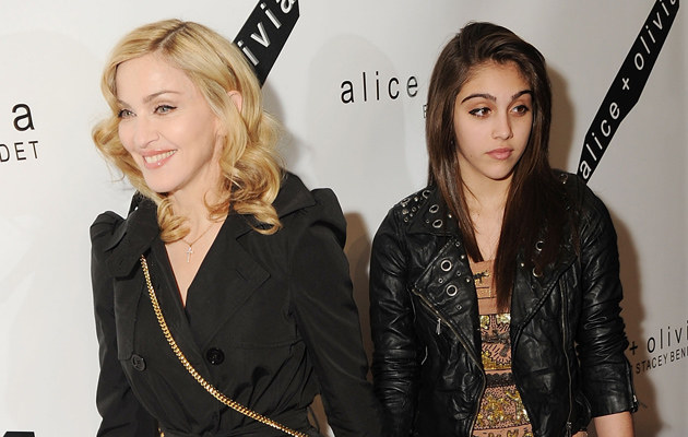 Madonna z córką /Stephen Lovekin /Getty Images