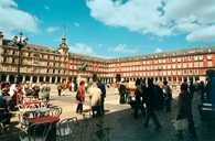 Madryt, Plaza Mayor /Encyklopedia Internautica