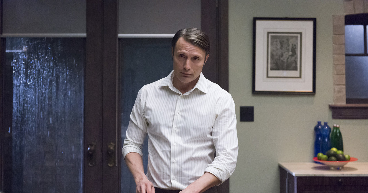 Mads Mikkelsen na planie drugiego sezonu "Hannibala" /Brooke Palmer/NBCU Photo Bank/NBCUniversal /Getty Images