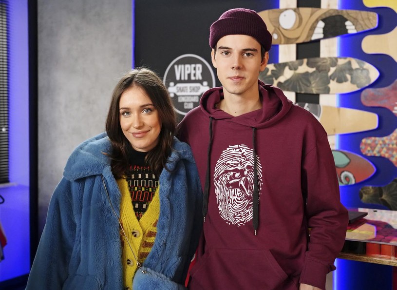 Madzia (Natalia Sierzputowska) i Wiktor (Grzegorz Kestranek) zostaną parą? /AIM