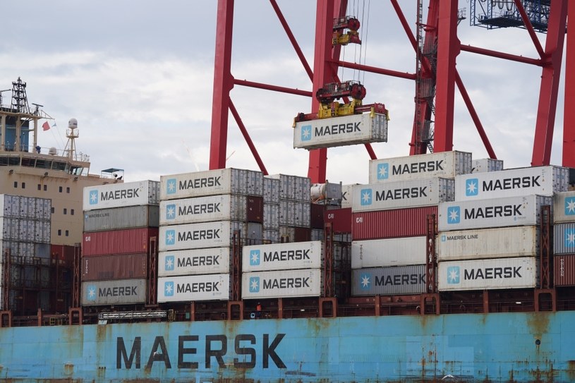 Maersk, globalny gigant branży kontenerowej, musi zwolnić ok. 9 proc. załogi, czyli 10 tys. osób /MARCUS BRANDT/DPA/dpa Picture-Alliance /AFP