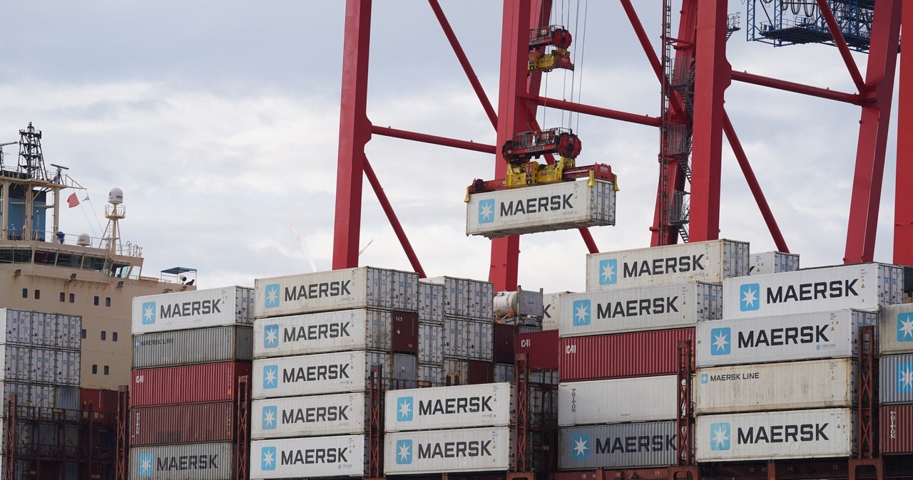 Maersk, globalny gigant branży kontenerowej, musi zwolnić ok. 9 proc. załogi, czyli 10 tys. osób /MARCUS BRANDT/DPA/dpa Picture-Alliance /AFP