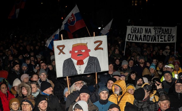"Mafia" na ustach protestujących przeciw rządowi. Tysiące na ulicach Słowacji