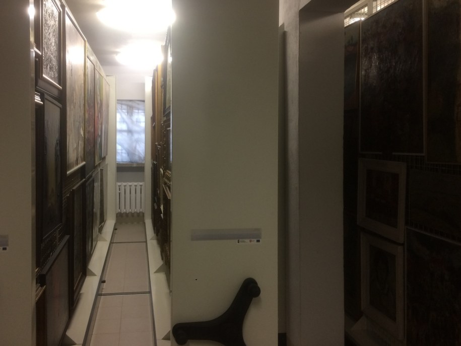 Magazyn eksponatów. Dostęp do niego mają tylko nieliczni /Krzysztof Kot (RMF FM) /RMF FM