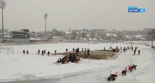 Magazyn Fortuna Pucharu Polski: Chojniczanka przygotowała stadion na mecz z Cracovią