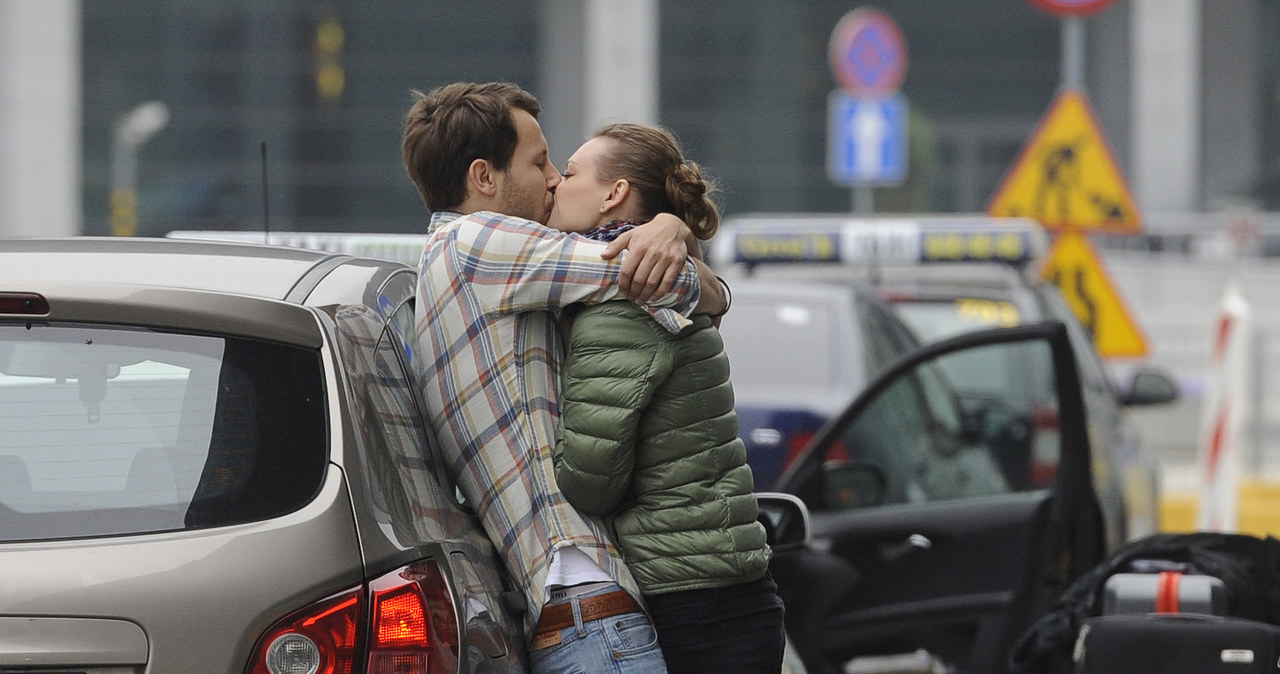 Magda Boczarska i Mateusz Banasiuk w obiektywie paparazzich /Foto IP