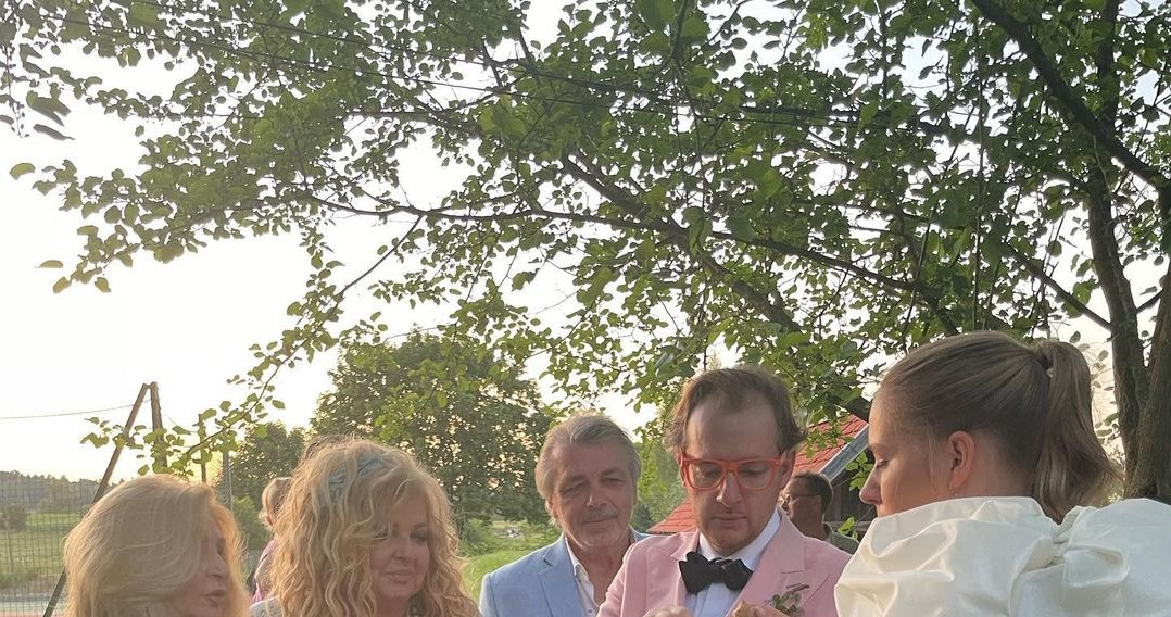 Magda Gessler na ślubie syna /www.instagram.com/cheznicholasresto/ /Instagram