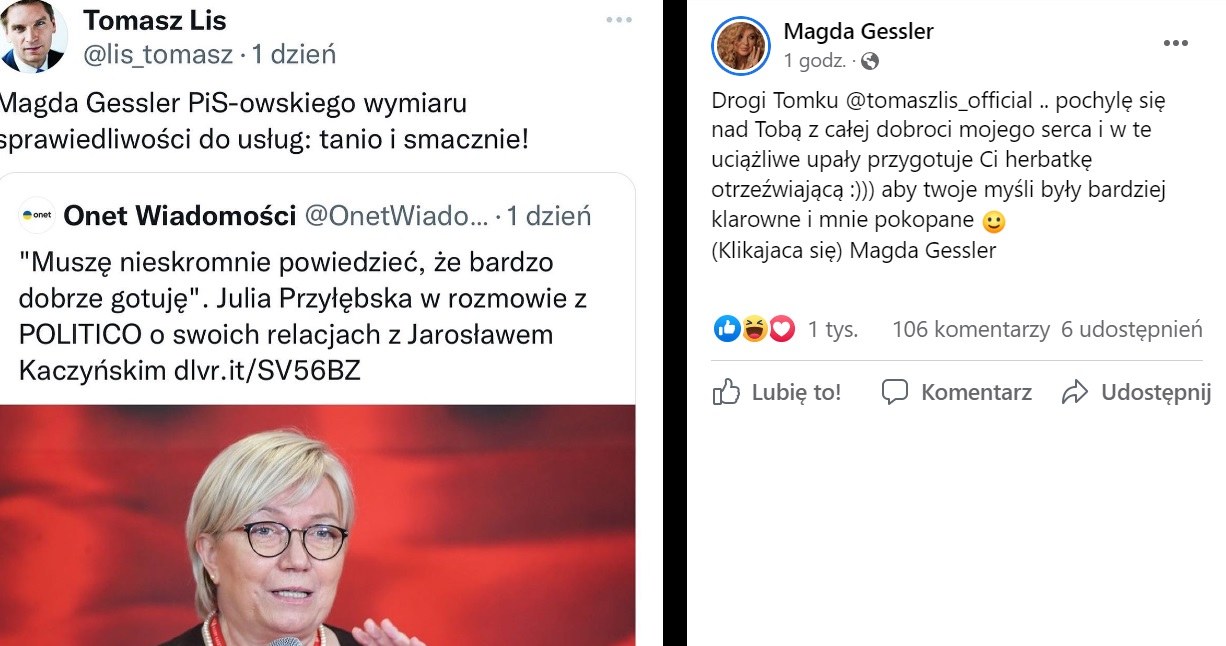 Magda Gessler odpowiedziała Lisowi. Dosadnie... /Facebook