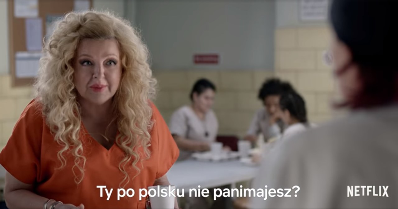 Magda Gessler w reklamie Netflixa /materiał zewnętrzny