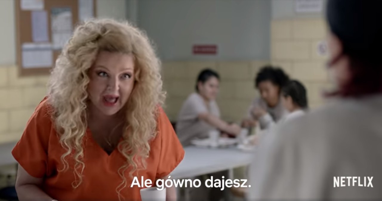 Magda Gessler w reklamie Netflixa /materiał zewnętrzny