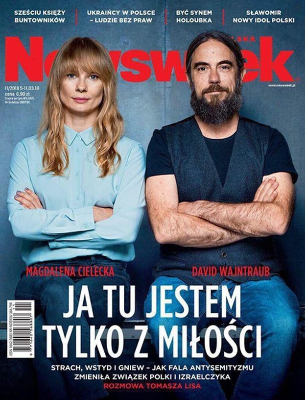 Magda i Daniel na okładce "Newsweeka" /materiały prasowe