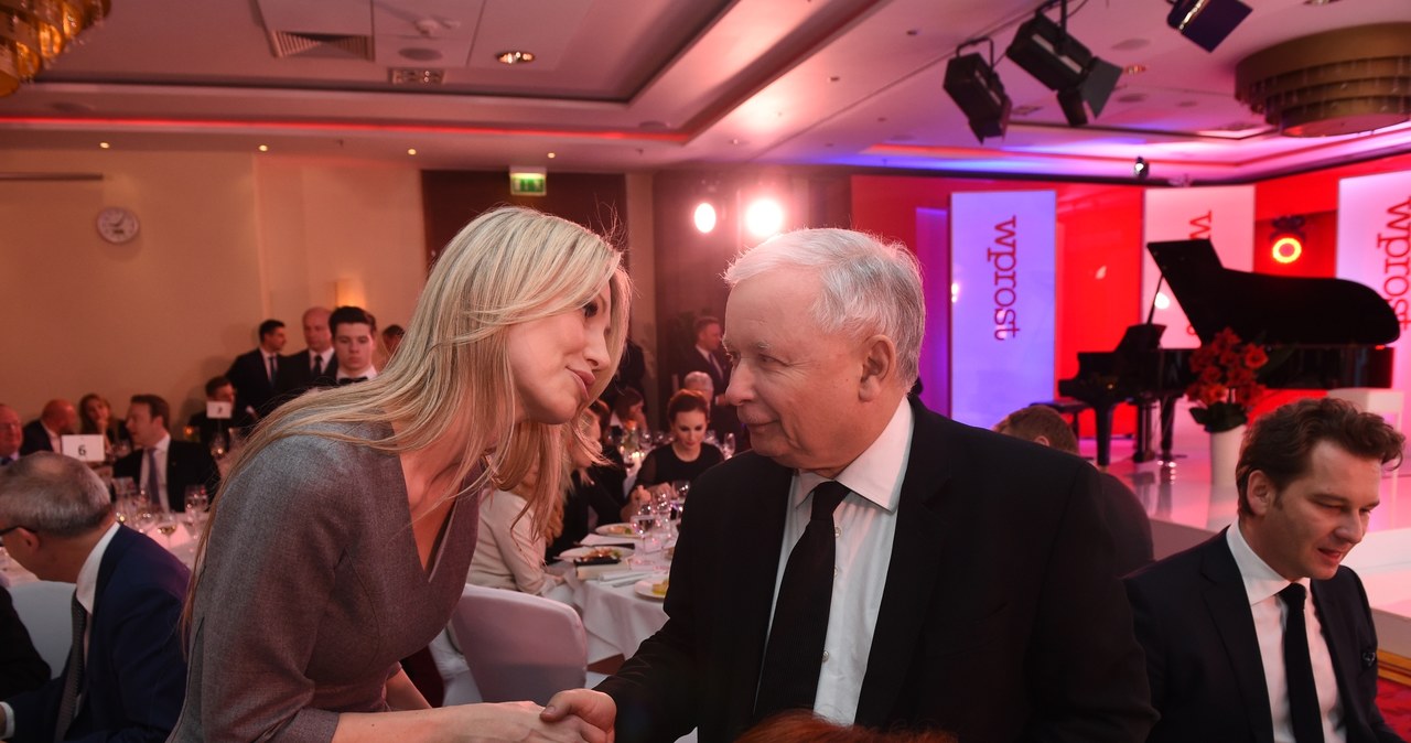 Magda i Jarosław Kaczyński /- /Agencja FORUM