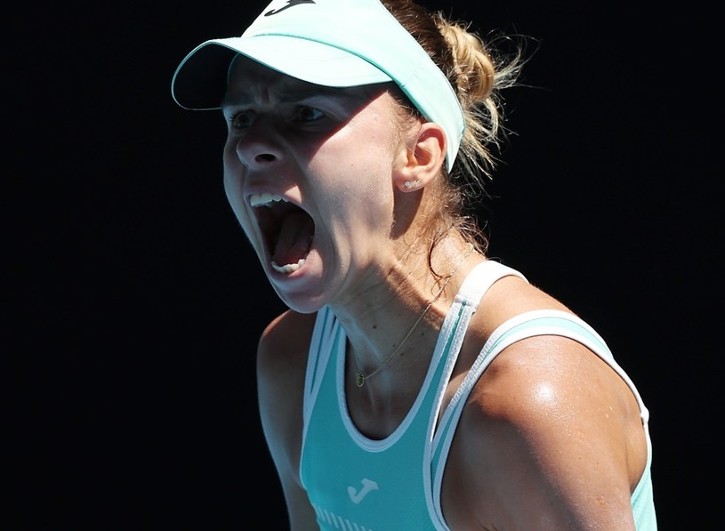 Magda Linette awansowała do półfinału Australian Open /Mark Kolbe/Getty Images /Getty Images